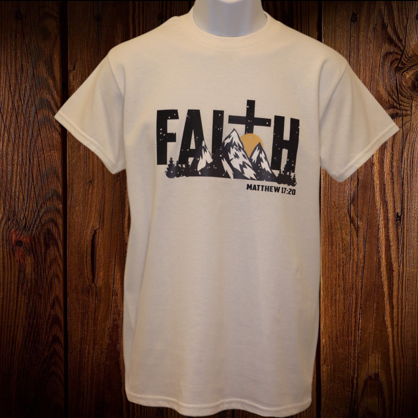 Unisex FAITH T-shirt - White