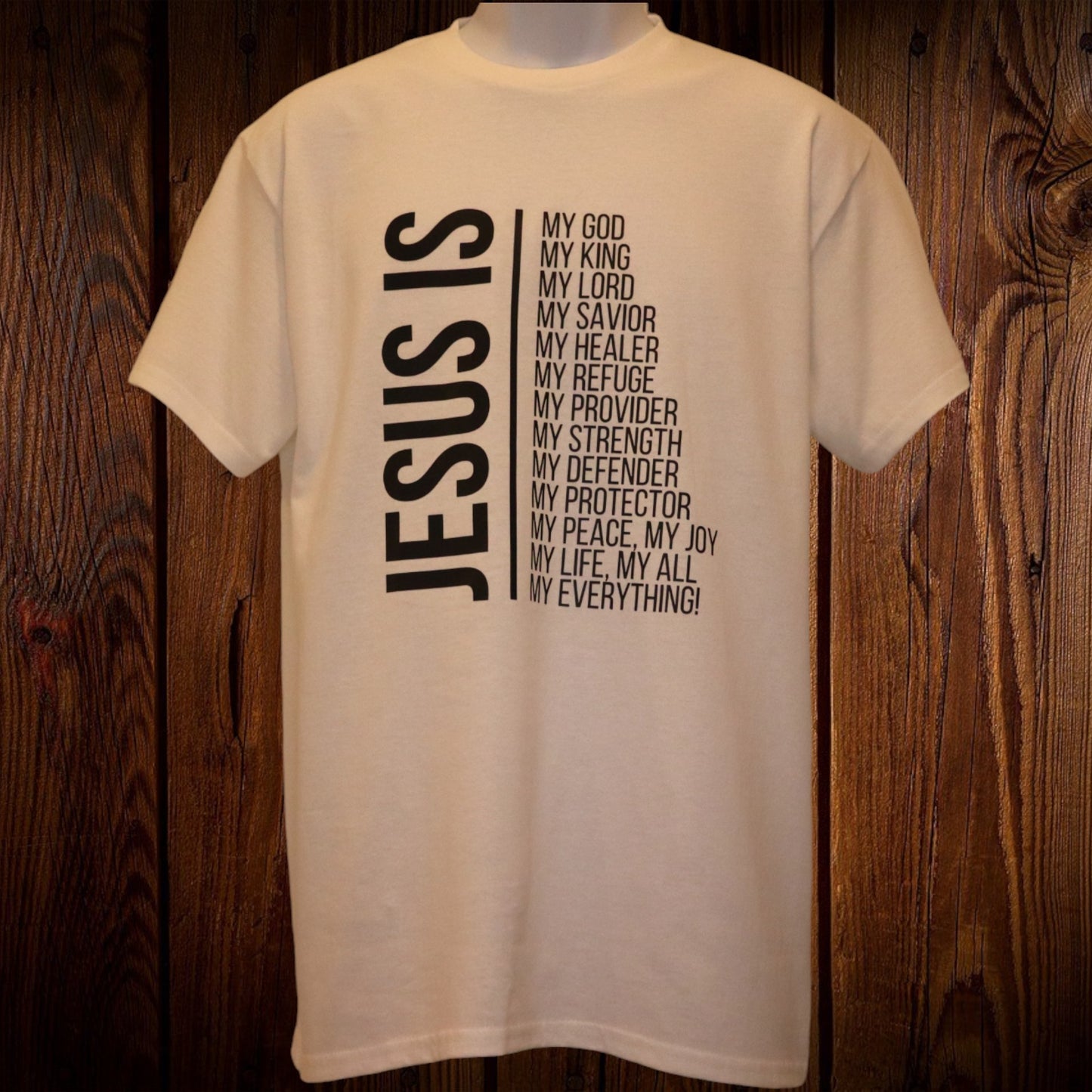 Unisex JESUS IS...T-shirt White