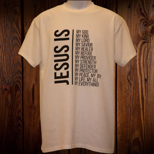 Unisex JESUS IS...T-shirt White